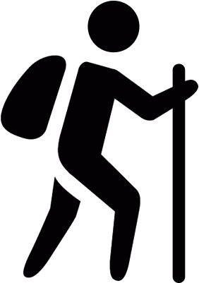 Hiking Icon, Abc Dates, Hiking Clipart, Walking With Weights, Walk Logo, Earth Illustration, Walking Man, Hiking Men, Stick Man