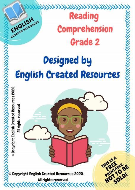 Reading Comprehension Grade 2 – English Created Resources Reading Comprehension For Grade 2, Comprehension For Grade 2, English Created Resources, Grade 2 English, Worksheets For Grade 2, 2nd Grade Reading Comprehension, Reading Comprehension Lessons, Grammar Skills, Phonics Lessons