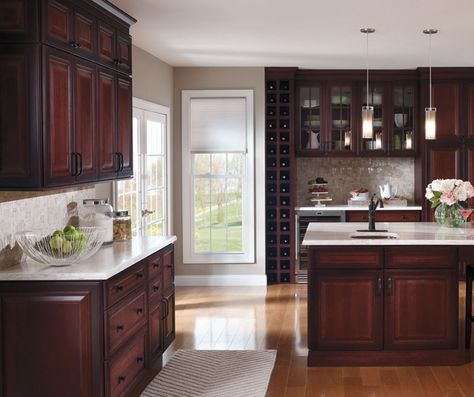 Cabinet Store in Hendersonville: GBS BUILDING SUPPLY USLBM LLC - Decora Cherry Wood Kitchen Cabinets, Cherry Wood Kitchens, Cherry Wood Cabinets, Glass Kitchen Cabinets, Ceiling Kitchen, Wooden Kitchen Cabinets, Classy Kitchen, Refacing Kitchen Cabinets, Cherry Kitchen