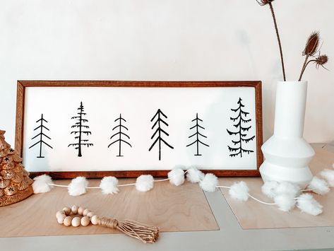 Christmas Home Decor - Cool, we've got you covered. Here you'll be able to buy all the supplies you need. Click to visit immediately. Scandinavian House Decor, Scandanavian Decor Holiday, Scandinavian Art Paintings, Simple Christmas Wall Decor, Christmas Decor Cricut Projects, Scandi Wall Decor, Modern Christmas Wall Decor, Cricut Winter Decor, Aztec Christmas Decor