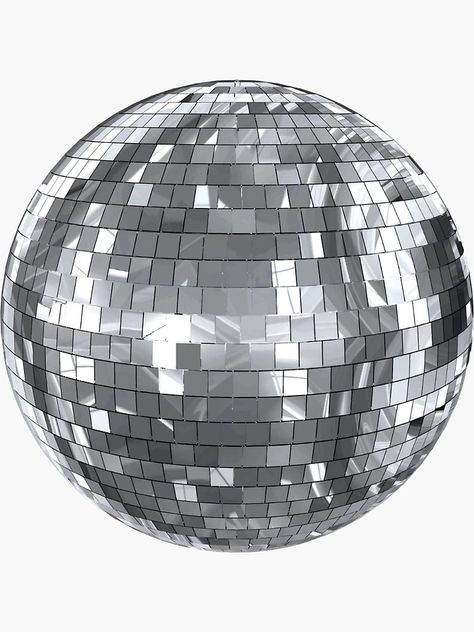 "disco ball" Sticker for Sale by thinktheta | Redbubble Disco Ball Pattern, Disco Ball Sticker, Emojis Aesthetic, Aesthetic Emojis, Disco Ball Png, Custom Emojis, Senior Board, Aesthetic Emoji, Emoji Pictures