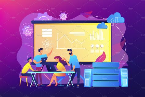 Big data conference concept vector #Ad , #SPONSORED, #project#working#Big#conference Big Data, Internship Program, Business Emails, Software Engineer, Business Goals, Data Visualization, Free Vector Art, Data Science, Interactive Design