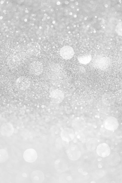 White glitter pattern on a gray background | free image by rawpixel.com / katie White And Silver Decorations, Grey Glitter Wallpaper, White Glitter Wallpaper, Silver Glitter Background, White Glitter Background, Silver Decorations, Cool Backgrounds For Iphone, Blurred Lights, Polka Dots Wallpaper