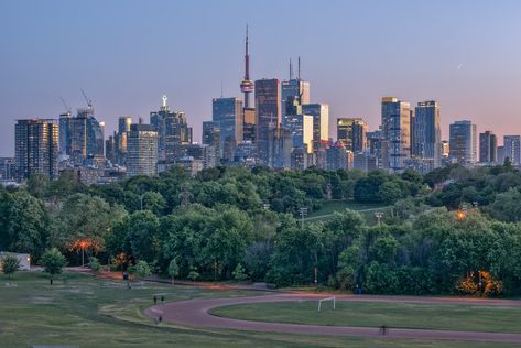 Photo by Marcanadian Riverdale Park Toronto, Batchlor Pad, Desktop Widgets, Canada Toronto City, College Diaries, Riverdale Park, City Wallpapers, City Pics, Aesthetic Spotify