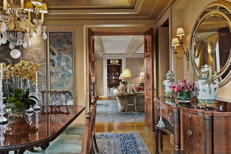 Love Crazy Rich Asians? One Of Its Producers Is Selling This Stunning Central Park Apartment For $39.5 Million Crazy Rich Asians House, Central Park Apartment, King Size Bed Designs, Bed Design Modern Luxury, Asian Inspired Decor, Asian Interior Design, Asian House, Canopy Bed Frame, Asian Interior