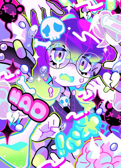 Eyestrain Art, 카드 디자인, Bright Art, Swag Art, Cute Doodle Art, Cute Little Drawings, 영감을 주는 캐릭터, Cute Art Styles, A Cartoon