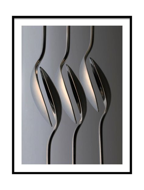 Cutlery Photography Still Life, Metal Still Life Photography, Fine Art Still Life Photography, Abstract Still Life Photography, Metallic Photography, Fine Art Photography Conceptual, Abstract Photography Ideas, Cutlery Photography, Fork Photography