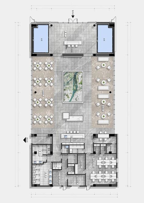 Lobby Plan Design, Lobby Hotel Plan, Lobby Plan Architecture, Hotel Lobby Design Plan, Hotel Lobby Layout, Restaurant Layout Design Floor Plans, Office Plan Design, Hotel Lobby Floor Plan Layout, Restaurant Plan Layout