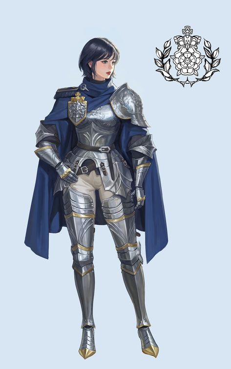 Fantasy Plate Armor Concept Art, Suit Of Armor Reference, Knight Cosplay Medieval, Dnd Animated Armor, Female Plate Armor, Princess Outfits Medieval, Dnd Pose Reference, Female Knight Art Character Design, Paladin Outfit