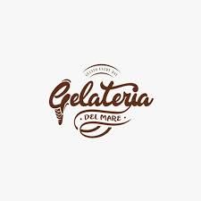 Gelato Logo Design, Gelato Drawing, Ice Cream Logo Design Creative, Ice Cream Logo Branding, Dessert Shop Logo, Ice Cream Logos, Ice Cream Shop Logo, Gelato Logo, Ice Cream Logo Design