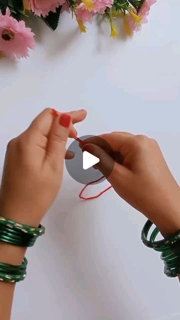 Diy Rakhi Handmade Ideas Easy For Kids, Rakhi Craft Ideas For Kids, Rakhi Ideas For Kids, Homemade Rakhi Ideas, Thread Craft Ideas, Homemade Rakhi, Rakhi Diy, Thread Craft, Rakhi Making