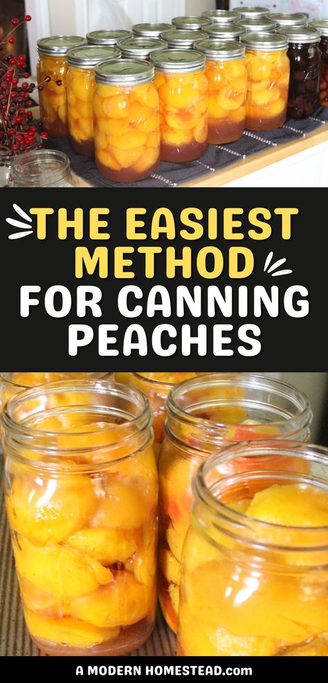 Explore the basics of Canning for Beginners with our easy-to-follow recipe for canning peaches. Learn how to safely use the water bath canning method and enjoy your home-canned peaches throughout the seasons. Perfect for anyone new to canning! Can Peaches Recipes, Can Peaches, Canning For Beginners, Water Bath Canning Recipes, Easy Canning, Canning Peaches, Canning Process, Canning Food Preservation, Canning Recipe