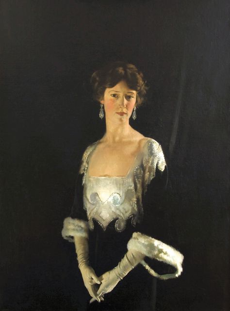 https://flic.kr/p/GPxmmy | orpen, sir william - Portrait of Rose, Fourth Marchioness of Headfort | Sir William Orpen  1878-1931  Ierland