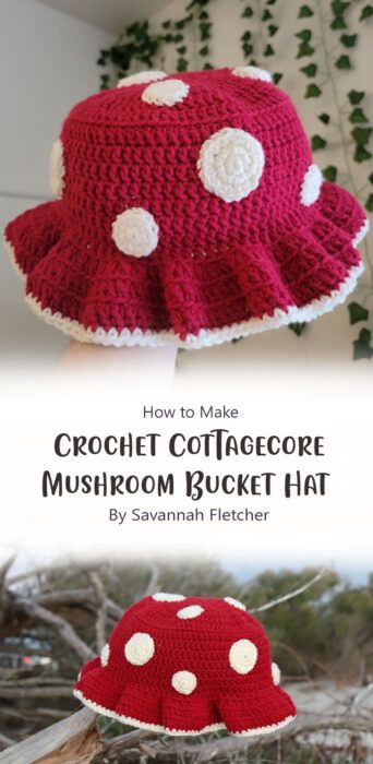 Mushroom Bucket Hat Crochet Pattern, Crochet Mushroom Bucket Hat Free Pattern, Toad Hat Crochet Pattern, Dinosaur Bucket Hat Crochet, Free Mushroom Hat Crochet Pattern, Mushroom Bucket Hat Crochet Pattern Free, Crocheted Mushroom Hat, Crochet Mushroom Headband, Mushroom Crochet Projects