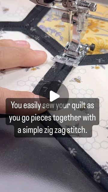 Sewing, Instagram, Sewing Projects, Quilting, Zig Zag Stitch, Quilt As You Go, Sewing Hacks, Zig Zag, Knowing You