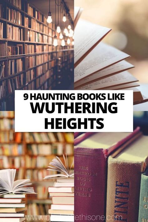 Loved Wuthering Heights? Check out this list of 9 haunting books like it! Books Like Where The Crawdads Sing, Books Like Divergent, Books Like The Alchemist, Crawdads Sing, Where The Crawdads Sing, Anna And The French Kiss, Moving Books, Eleanor And Park, All The Bright Places