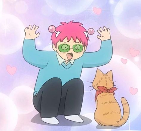 Anime Shows, Tamako Love Story, Saiki K, K Wallpaper, Memes Anime, Funny Anime Pics, All Anime, Cute Icons, Pink Hair