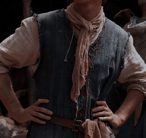 Servant Aesthetic Male, Stableboy Aesthetic, Medevil Aesthetic Outfits Men, Medieval Bandit Aesthetic, Medieval Guy Aesthetic, Medieval Merchant Aesthetic, Medieval Squire Aesthetic, Victorian Peasant Clothing Male, Hobbit Outfit Aesthetic Male