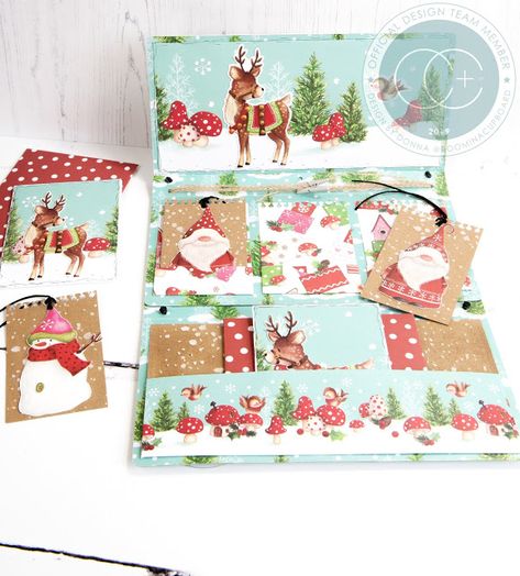 Craft Consortium, Time Craft, Tarjetas Pop Up, Snow Time, Christmas Organization, Love Craft, Christmas 2019, Paper Pads, Christmas Tag