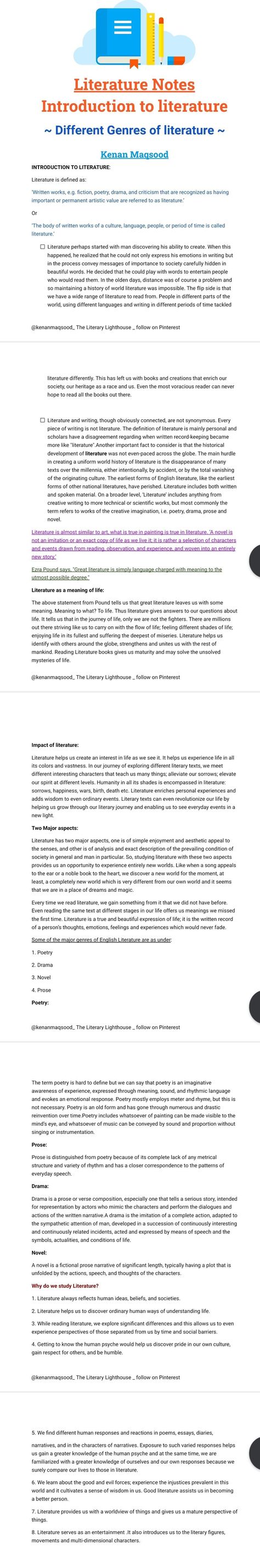 Definition and Introduction to literature... Let our experts handle your writing, so you can concentrate on what’s important Essay Enigma: Decode Writing Challenges with Pro Tips 😘 what is an analytical research paper, introduction to a history research paper, free app to help write essays 🧙‍♂️ #WritingCommunity What Is Literature Definition, Introduction To Literature, Drama Literature, What Is Literature, English Literature Degree, Literature Definition, History Of English Literature, Literature Notes, Writing Challenges