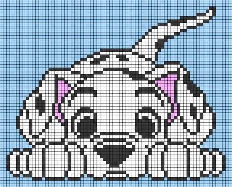 Cross Stitch Disney Patterns, Eeyore Pixel Art, Alpha Pattern Crochet Blanket, Animal Alpha Pattern, Alpha Pattern Disney, Pixel Art Disney Stitch, Disney Alpha Patterns, Perleplader Ideas Disney, Pixel Art Stitch