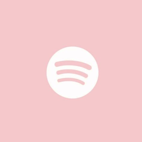 Icons For Phone Apps, Pink Widgetsmith, Pink Spotify, Spotify Logo, Anime App Icons, Icons For Phone, Pink App Icon, App Icon Ideas, Iphone Pink