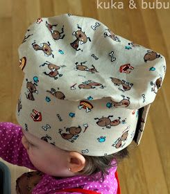 Chef Hat Pattern, Kids Apron Pattern Free, Easy Apron Pattern, Child Apron Pattern, Chef Hats For Kids, Vintage Apron Pattern, Apron Pattern Free, Hat Patterns Free, Childrens Aprons