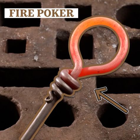 Black Bear Forge - How To Make Your OWN Hand-Forged Fireplace POKER 🔥 Fireplace Poker, Fire Pokers, Black Bear, How To Make Your, Hand Forged, Fire Pit, Bottle Opener, Poker, Make Your Own