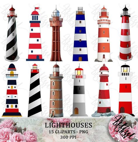 Everything You Need to Know about Lighthouse Clipart #lighthouse #with #name #clipart Lighthouse Clipart Free Printable, Light House Template Free Printable, Light Houses Painting, How To Make A Lighthouse, Lighthouses Crafts, Lighthouses Painting, Diy Light House, Light House Art, Lighthouse Craft