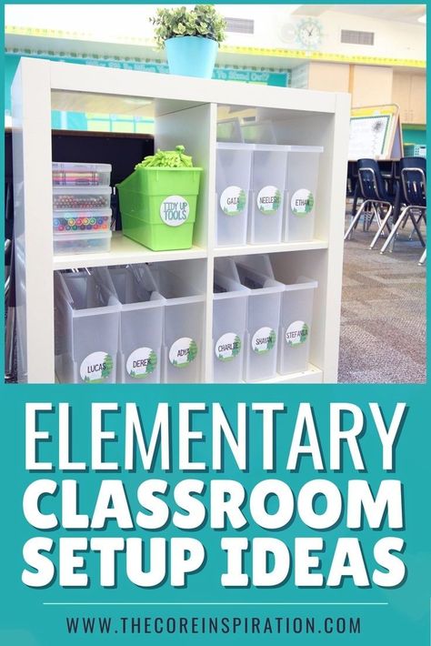 Get classroom organization ideas for this back to school season! This 3rd grade classroom tour includes tips on how to set up an elementary classroom to support self directed learning. Learn how to organize supplies, set up learning corners, display students work, and set up communal areas. Check out my third grade classroom here and get more hacks for organizing your class! Elementary Classroom Setup, Student Supply Organization, Self Directed Learning, Classroom Setup Ideas, Ikea Classroom, Classroom Setup Elementary, Classroom Seating Arrangements, Flexible Seating Classroom, Classroom Economy