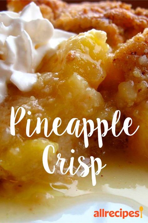 Pineapple Easter Dessert, Easy Desserts With Pineapple, Fruity Dessert Recipes Easy, Pineapple Crisp Easy, Quick Pineapple Dessert, Desserts With Pineapple Recipes, Easy Desserts Pineapple, Fresh Pineapple Desserts Easy, Crushed Pineapple Recipes Desserts Instant Pudding