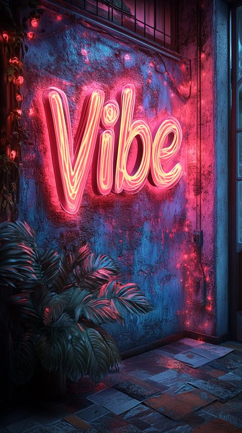 Neon dreams and tropical schemes. ✨🌴  #VibeCheck #NeonNights #Aesthetic #UrbanJungle #GlowOn #Ambiance Captioned by #GPT4  #aiautomation #aiart Prompts available upon request.   visit: https://beacons.ai/culturalprints Neon Glow Aesthetic, Neon Light Wall Design, Neon Plants Aesthetic, Colorful Photography Aesthetic, Neon Jungle Aesthetic, Neon Art Drawings, Tropical Bar Design, Happy Vibes Aesthetic, Neon Plants