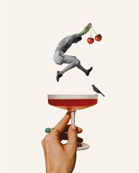 Surreal Collage, Collage Design, Graphic Design Posters, Digital Collage, Graphic Design Inspiration, Art Direction, Collage Art, Sake, Art Inspo