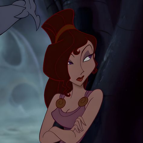 From animated Disney film, “Hercules” (1997). Hurceles Disney, Meg Hurceles, Megan Hercules, Hercules Megara, Meg Hercules Wallpaper, Hercules Meg, Meg From Hercules, Hercules Disney Meg, Meg Costume