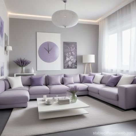 Purple Living Room Furniture, Purple Interior Design, Purple Living Room, Purple House, Cozy Living Room Design, Purple Interior, Amazing Nails, Deco Salon, Home Decor Hooks