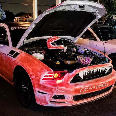 Ford Mustang Halloween Pony Wallpaper, My Little Pony Wallpaper, Kid Friendly Trips, Trunk Or Treat, Car Wrap, Sport Cars, Ford Mustang, Muscle Cars, Kid Friendly