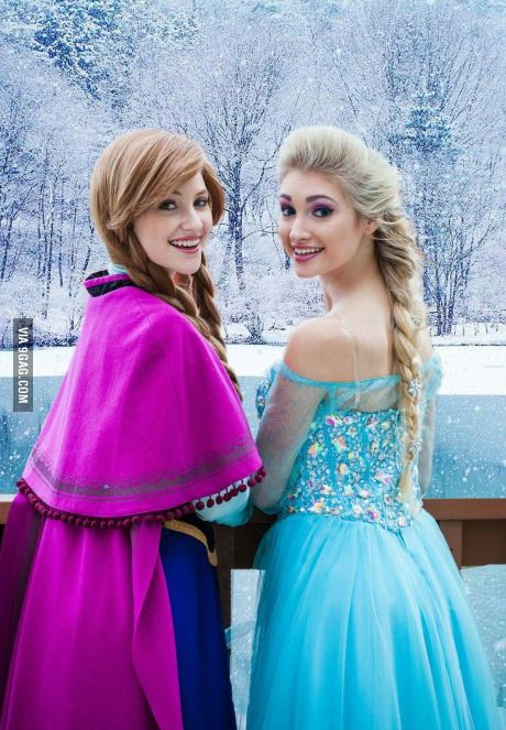 Dayum beautieees Anna Faith, Dunia Disney, Frozen Cosplay, Anna Und Elsa, Disney Princess Cosplay, Elsa Cosplay, Frozen Costume, Prințese Disney, Princess Cosplay