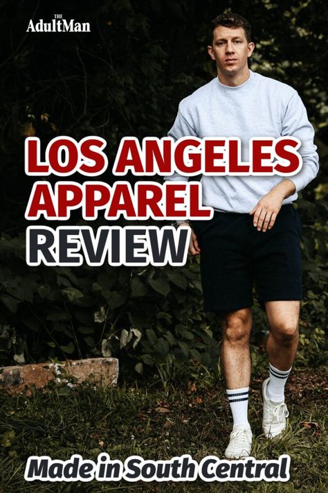 Looking for a set of basics? Our Los Angeles Apparel review breaks down the brand's most popular items to see if they're worth your money. Los Angeles Outfits Men, Outfits For Los Angeles, Instagram Los Angeles, Gentlemens Guide, Los Angeles Apparel, La Outfits, Los Angeles Shopping, Angel Outfit, Fast Fashion Brands