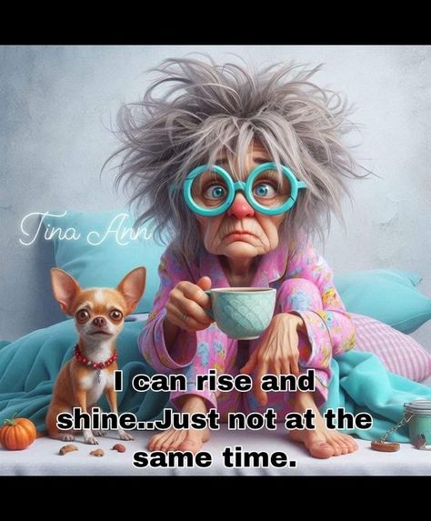 Old age ladies family | Facebook Coffee Cartoons, Happy Old People, Funny Old Age Quotes, Grandma Quotes Funny, Older Quotes, Happy Teddy Day Images, Teddy Day Images, Morning Coffee Funny, Old Lady Cartoon