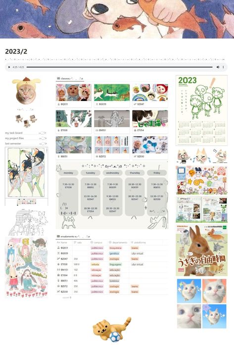 #Layout #Notion_Homepage #Notion_Layout #Second_Semester Layout, Notion Layout, Notion Template For Work, Second Semester, Notion Template, Homepage Layout, Organize Your Life