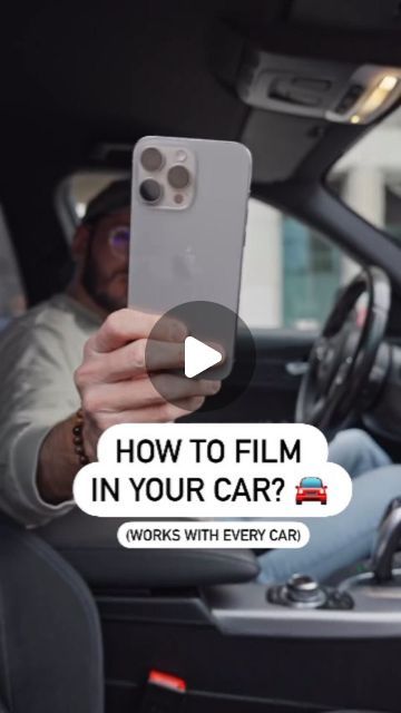 PHOTOGRAPHY TIPS & TRICKS ™ on Instagram: "Car Video Hacks with Phone 😱 📲 By @withgeorgy SAVE this tutorial for the next time you’re driving! Video credits @withgeorgy Tag your friends who should try this 👇 _________________________________________________ 🔹All rights and credits reserved to the respective owner(s) 🔹DM for Credits/Removal _________________________________________________ #mobilevideography #phonehack #videography #phonevideography #phonevideography #behindthescenes #tutorial #behindthescenes #filmmaking #tips #photographytricks #carvideo #videohacks #phonehacks" Car Driving Hacks, Video Hacks, Filmmaking Tips, Driving Video, Instagram Hacks, Take Video, Driving Tips, Perfect Gif, Phone Hacks