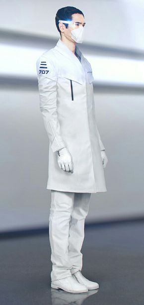 Scientist | Sci-Fi Clothing - Uniform | ArtStation - "Mirror's Edge: Catalyst" Sci Fi Uniform, Sci Fi Outfit, Mode Cyberpunk, Mirror's Edge, Sci Fi Clothing, Doctor Outfit, Sci Fi Fashion, Future Clothes, Cyberpunk Fashion