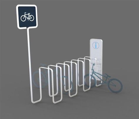 Bicycle Rack Design, Bike Parking Design, Cycle Stand, Bike Shelter, Bike Wall Mount, Classic Furniture Design, Cycling Design, Cafe Bike, Bicycle Rack