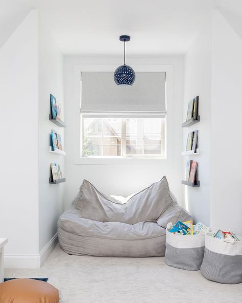 Gaming Chair Aesthetic, Kids Reading Chair, Fun Playroom Ideas, Playroom Reading Nook, Huge Bean Bag Chair, Huge Bean Bag, Old Town Sacramento, Kids Nook, Fun Playroom