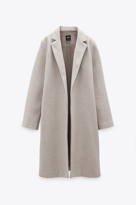 Lapel Collar Coat, Lapel Coat, Textured Jacket, Collared Coat, Dream Clothes, Lapel Collar, Zara Women, Fashion Inspo Outfits, Women's Blazer