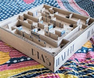 Cardboard Marble Labyrinth : 16 Steps (with Pictures) - Instructables Marble Labyrinth, The Labyrinth, Summer Diy, Labyrinth, Fun Projects, Marble