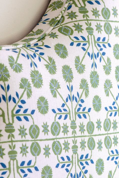 Block Print Headboard, Transitional Videos, Kingsize Headboard, Charlotte Gaisford, Inspired Interiors, Fabric Headboard, Master Bed, Future Apartment, Green Decor