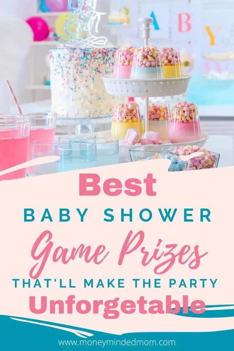 🎁👶 Top 1/ Prizes for Baby Shower Games ✨  Looking for the BEST baby shower game prizes & gifts? 🎁👶 We've got you covered! Discover our list of the top 18 baby shower game gifts sure to make your guests feel like winners 🏆💕 Click over to learn what they are! 💻😄 Gifts For Baby Shower Game Winners, Baby Shower Gift Ideas For Game Winners, Game Prizes For All Ages, Baby Shower Prize Ideas For Games, Game Gifts For Baby Shower Prize Ideas, Baby Shower Game Winner Gifts, Baby Shower Door Prize Ideas, Baby Shower Winner Prizes, Baby Shower Game Gifts For Guests