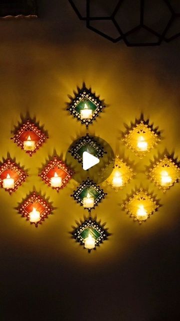 Diwali Decorations Ideas At Home, Diwali Home Decoration Ideas, Home Decoration For Diwali, Diwali Wall Decorations At Home, Diy Diwali Decor Ideas, Diwali Puja Decorations At Home, Diya Decoration Ideas Diwali Unique, Puja Decoration At Home, Home Decor Ideas For Diwali