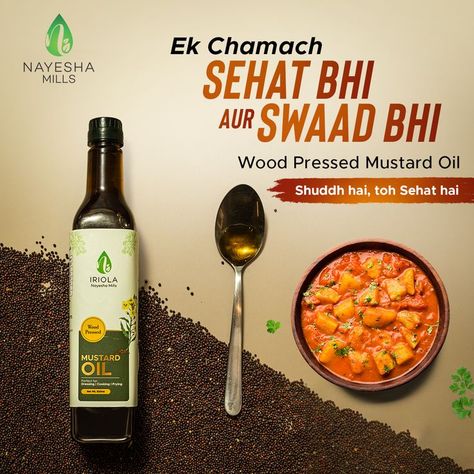 Oil Ads, Grocery Ads, Cold Pressed Oil, Mustard Oil, Food Graphic Design, Edible Oil, Creative Ads, Cooking Oil, Ads Creative